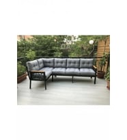 Miami melisa 3+2 Köşe Yön değiştirilebilir Koltuk Takımı Balkon-bahçe-kafe-çay Seti