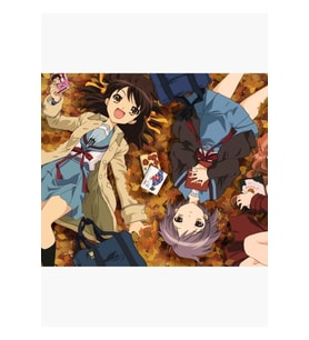 Haruhi, Nagato Ve Mikuru Tablo Ahşap Poster Dekoratif