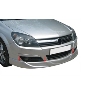 Opel Astra Uyumlu H Hatchback Ön Tampon Altı Fiber 2004 Ve Sonrası