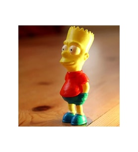 Bart Simpson figür konsept 13cm