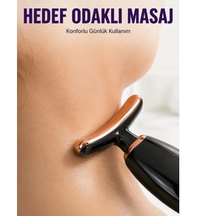 Yüz ve Boyun İçin Cilt Sıkılaştırıcı Masaj Cihazı Yeni Nesil