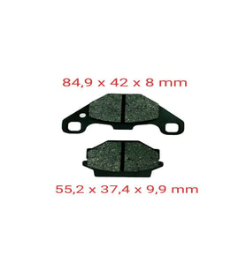 Atv 800 Tracker Arka Fren Disk Balatası