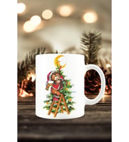 Yılbaşı Yeniyıl Çam Ağacı Christmas Hediyelik Kupa Bardak