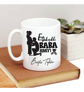 Kişiye Özel En Yakışıklı Baba Adayı Kupa Bardak