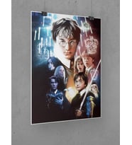 Harry Potter Poster 40x60cm Afiş - Kalın Poster Kağıdı Dijital Baskı