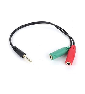 Dark 3.5mm Kulaklık Mikrofon Splitter Kablo (Dk-Cb-Auc01)