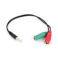 Dark 3.5mm Kulaklık Mikrofon Splitter Kablo (Dk-Cb-Auc01)