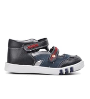 Ayakmod Lacivert Bej Ortopedik Bebek Ayakkabı 009 B (DENIM-LACIVERT)