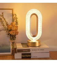 Çeşithane Kristal LED Masa Lambası Modern Minimalist Dekoratif Gece Lambası