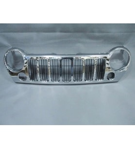 2006-2007 Jeep Cherokee Lıberty Ön Panjur Nikelajlı (İç Petekleri Siyah) (Tyg) (Adet) (Oem No:551568