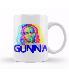 Gunna Logo Kupa Bardak Porselen