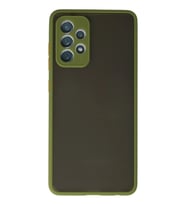 Mey İthalat® Samsung Galaxy A72 Kılıf Montreal Silikon Kapak - Yeşil