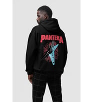 Pantera Rock Metal Baskılı Unisex Oversize Müzik Grubu Hoodie