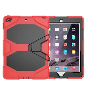 Apple İpad 5 Air 9.7 Kılıf Griffin Tablet Kapak - Kırmızı