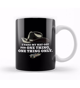 Smokey And The Bandit Hat Kupa Bardak Porselen