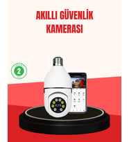Hareket Algılamalı Kablosuz Akıllı Ev Güvenlik Kamerası