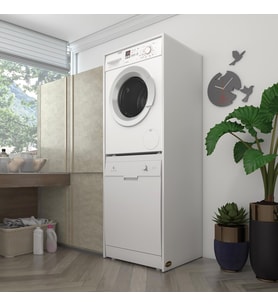 Kenzlife çamaşır-bulaşık makinesi dolabı borya byz 180*70*60 banyo kapaksız arkalıksız (Karışık)