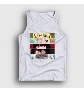 Presmono Unisex Beyaz Girls Anime kakegurui Atlet 239612tt (Beyaz)