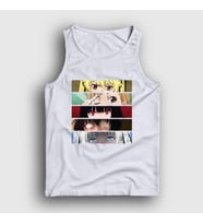 Presmono Unisex Beyaz Girls Anime kakegurui Atlet 239612tt (Beyaz)