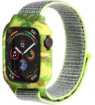 Apple Watch Series 4 40mm Kordon Camouflage Armor Pro Sarı