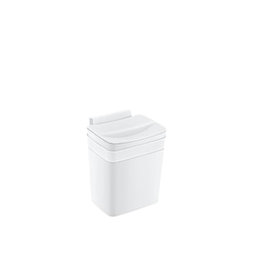 Yumuşak Askılı Çöp Kutusu, 4 L, Pratik ve Şık Tasarım