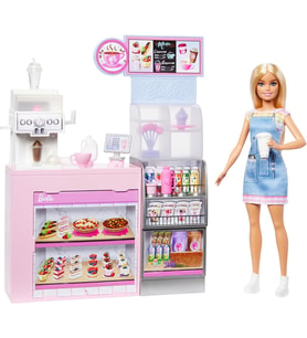 Barbie'Nin Kahve Dükkanı Oyun Seti, Oyuncak (Çok Renkli)