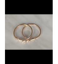Gold Renk Bijuteri Halka Küpe