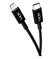 LİNKTECH K568 Strong USB-C / Lightning 30cm Kısa Şarj Kablosu