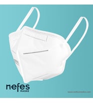 Nefes Maske NFes95 N95 FFP2 NR 1 kutu 10 adet fiyatı (Beyaz)