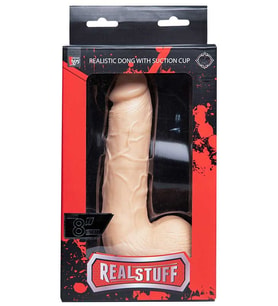 Vantuzlu Realistik Dildo 20 cm