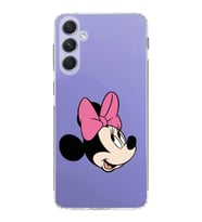 Samsung Galaxy A54  Kamera korumalı Kapak Minnie Mouse Tasarımlı  Şeffaf Kılıf