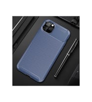 Apple iPhone 11 Pro Max Uyumlu Kılıf Zore Negro Silikon Kapak (Lacivert)