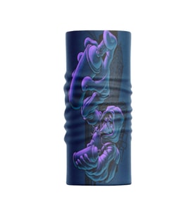 Motobir Baf-Bandana Mor Ninja Maskeli Grafitici (Renksiz)