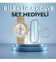 Slazenger Sl.09.1859.2.03 45 mm Altın Rengi Hasır Erkek Kol Saati
