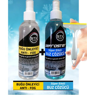Betax Buğu önleyici Buz Çözücü Sprey 200 ml Mini Çekçek Hediyeli
