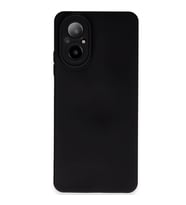 Realme 12 Lite Kılıf Nano içi Kadife Silikon - Siyah