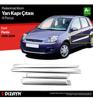 Ford Fiesta Krom Yan Kapı Çıtası 4 Prç 2006-2009