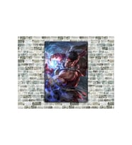 Street Fighter Ryu Ahşap Tablo