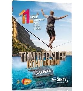 11. Sınıf Sayısal Tüm Dersler Konu Anlatımlı Sınav Yayınları