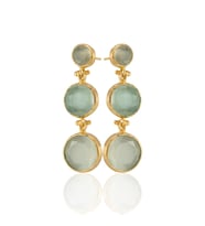 Kadir Jewellery 22 Ayar Altın Kaplama Vintage Küpe -El İşçiliği Ve Hipoalerjenik Küpe