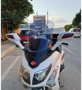 MOTOCAM SYM Gts Evo 250 Ön Cam 2006-2015 Model 53cm Füme Renkli 4mm