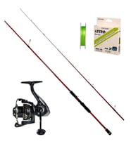 Fujin Sniper 2000 - Okuma Red Spin 212cm 1-12gr LRF Olta Seti (Standart)