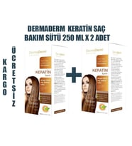 DermaDerm Argan Özlü Saç Bakım Sütü 250 ml 2 KUTU