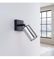 RIOLİGHT MODERN KROM HAREKETLİ BAŞLIK GU10 DUYLU TEKKLİ LED SPOT (AMPÜL DAHİLDİR.)
