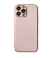 Apple İphone 13 Pro Kılıf Coco Karbon Silikon - Pembe
