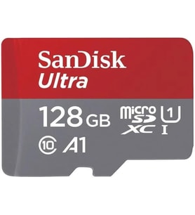Sandisk Ultra 128Gb 140Mb/S Microsdxc Uhs-I Hafıza Kartı Sdsquab-128G-Gn6Mn (Çok Renkli)