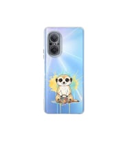 Huawei Nova 9 Se ile Uyumlu Splash Mirket Tasarımlı Şeffaf Silikon Kılıf