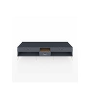 Kronos TV Ünitesi Tek Raflı 3 Çekmeceli  220x59x51 Antrasit-Çam/Antrasit