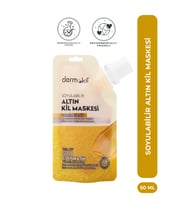 DERMOKİL SOYULABİLİR ALTIN KİL MASKE 50 ML