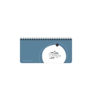 Hisli Şeyler Spiralli Planner Akışına Bıraktım 13 x 27 CM Haftalık Planlayıcı (Karışık)